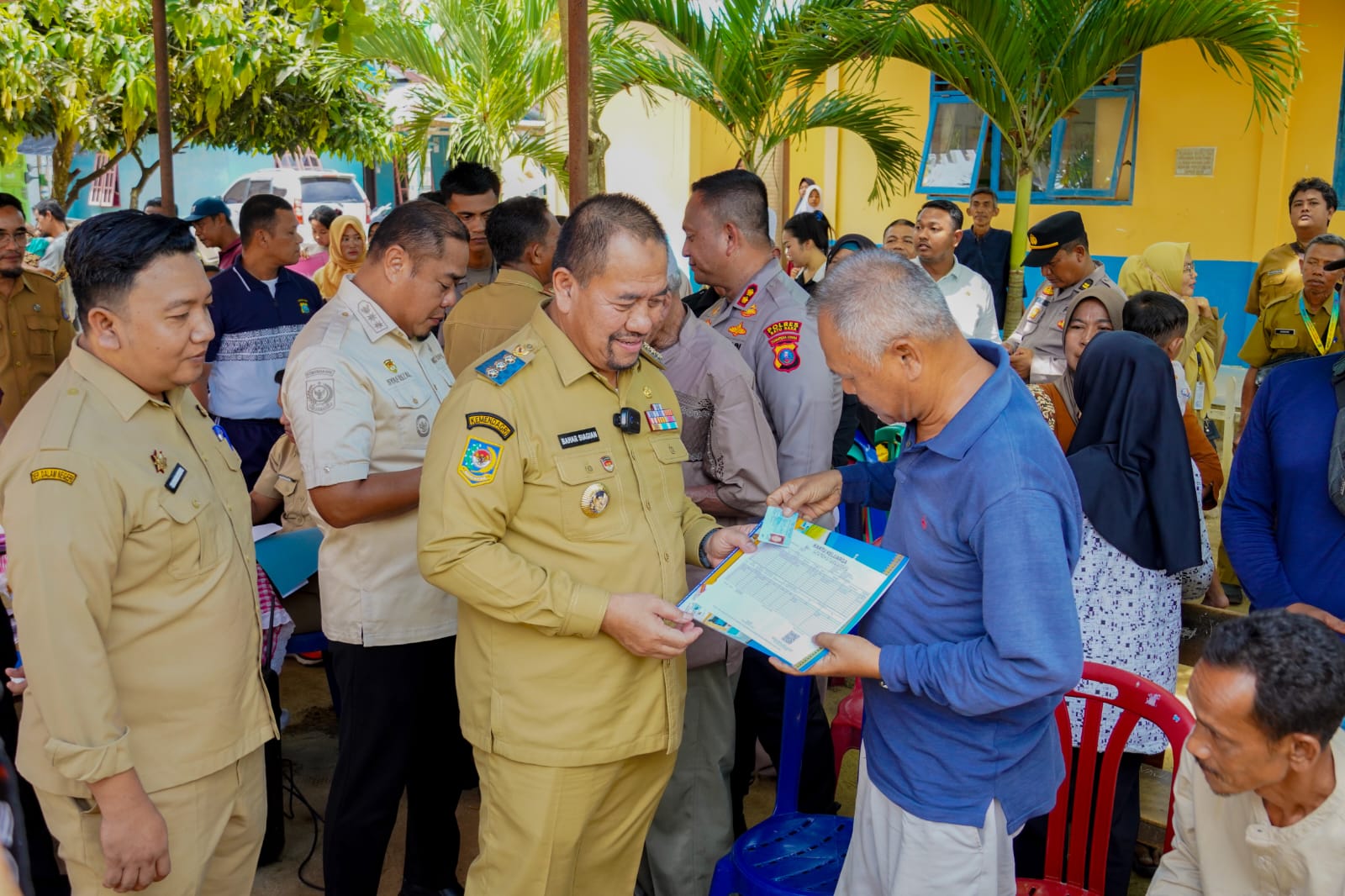 Bupati Baharuddin Siagian Ukir Prestasi, Raih Penghargaan Kementerian Hukum RI atas Komitmen Pelayanan Hukum hingga Pelosok Desa