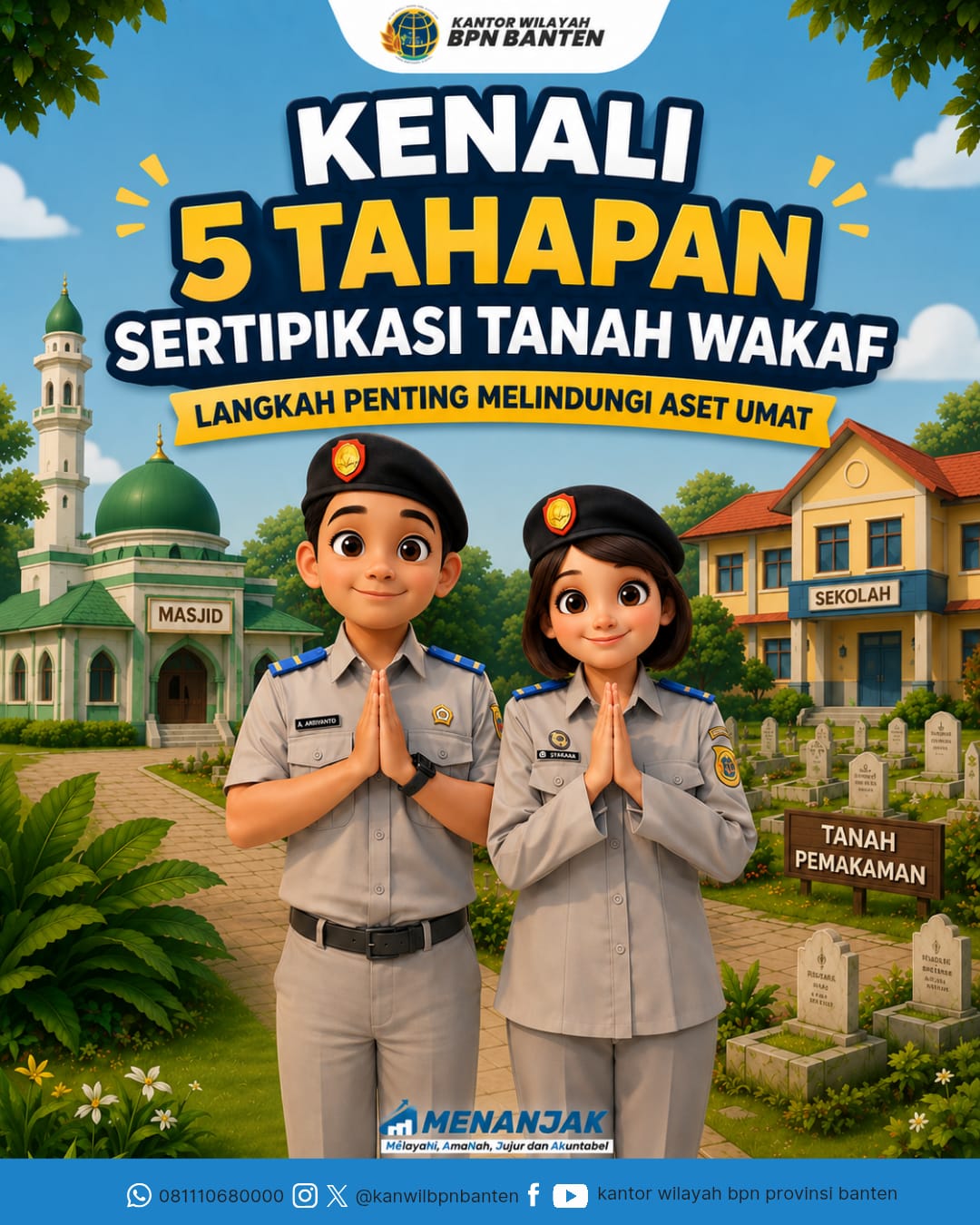 Kenali 5 Tahapan Sertipikasi Tanah Wakaf, Langkah Penting Melindungi Aset Umat