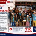 POLRI PEDULI INTELKAM POLDA SUMSEL HADIRKAN KEHANGATAN UNTUK ANAK YATIM DI HARI BHAYANGKARA