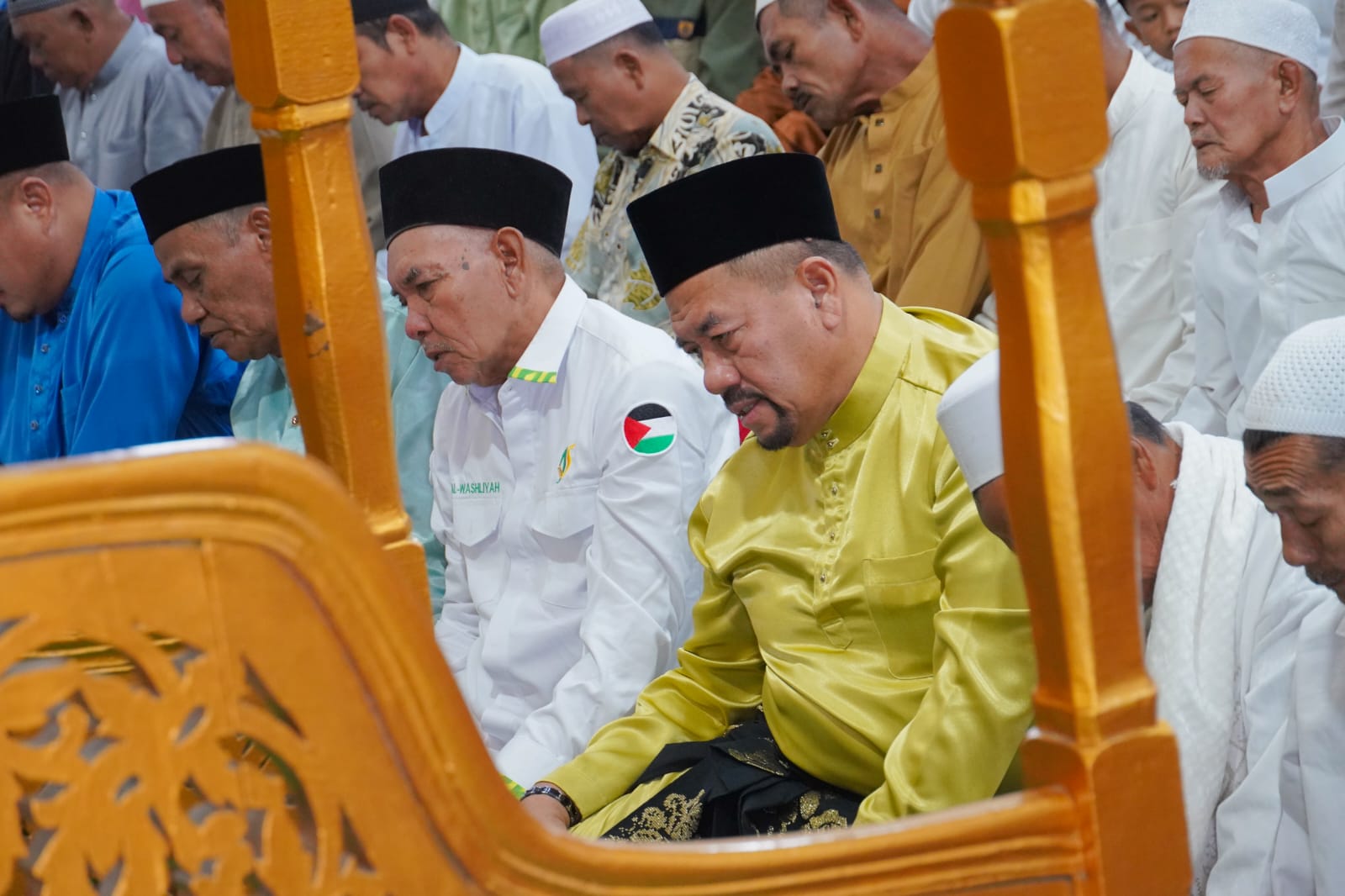 Bupati dan Wakil Bupati Batu Bara Sholat Idul Adha Bersama Ribuan Warga di Tanjung Tiram, Pererat Ukhuwah dan Semangat Berkurban