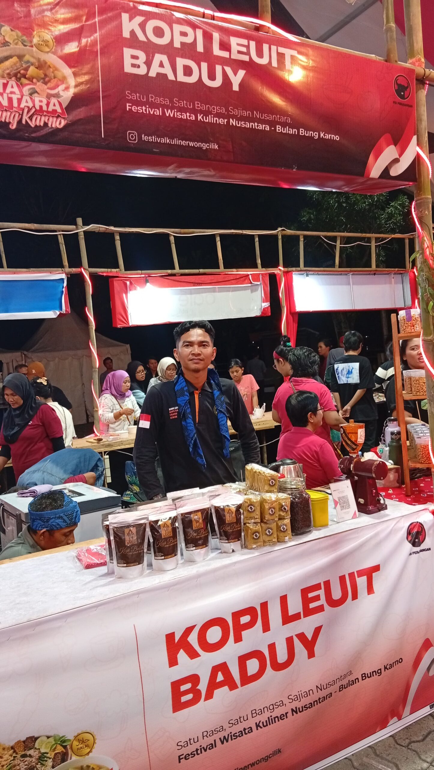 Sekretaris Forwatu Banten Kembangkan Kopi Leuit Baduy di Hari Bulan Bung Karno, Riswanto: Produk Lokal Harus Jadi Tuan Rumah di Negeri Sendiri