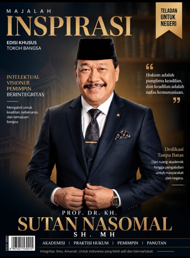 DEWAN PAKAR DPP LSM ELANG MAS Profesor Sutan Nasomal Sangat Yakin Presiden Prabowo Tutup Semua Pintu Setan Hanya Pintu Keadilan Untuk Rakyat Indonesia!!!
