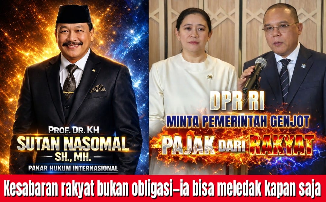 DEWAN PAKAR DPP LSM ELANG MAS Prof Dr Sutan Nasomal Klaem Miris !!! Rakyat Disuruh Bayar Hutang Negara Lewat Pajak Ini Bukan Solusi, Ini Perampokan Yang Dilegalkan