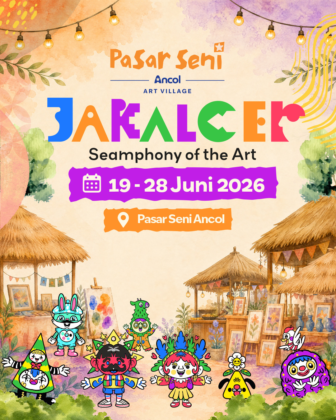 JAKALCER FEST 2026 Hadir di Pasar Seni Ancol – Hidupkan Kembali Rumah Kreativitas Jakarta Menuju 5 Abad Kota Jakarta