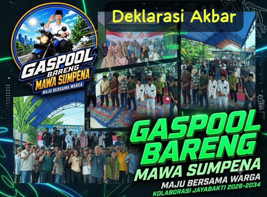 Mawa Sumpena Deklarasi Akbar Pilkades Jayabakti 2026–2034, Tegaskan Komitmen Perubahan Nyata Menuju Desa Maju, Sejahtera, dan Bermartabat