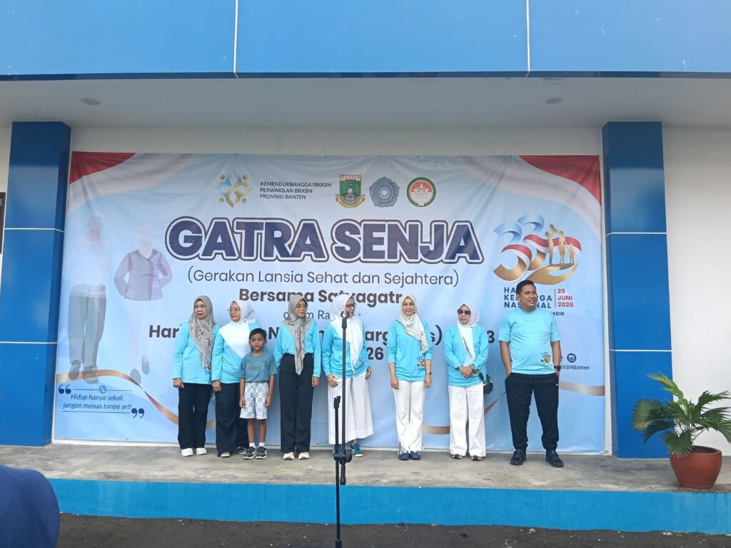 Peringati Hari Keluarga Nasional, BKKBN Banten Gelar “Banten Gatra Senja” Bersama Satya Gatra untuk Wujudkan Lansia Sehat dan Sejahtera