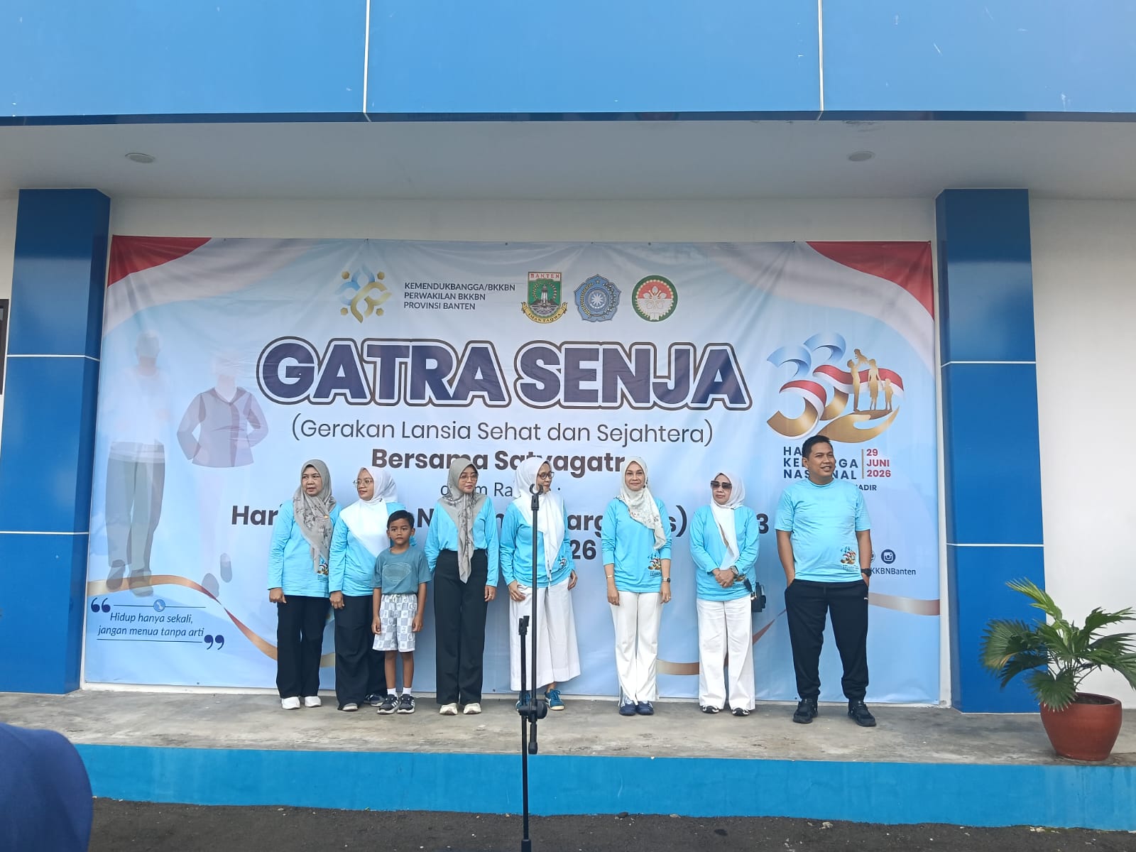 Peringati Hari Keluarga Nasional, BKKBN Banten Gelar “Banten Gatra Senja” Bersama Satya Gatra untuk Wujudkan Lansia Sehat dan Sejahtera