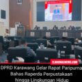 DPRD Karawang Gelar Rapat Paripurna, Bahas Raperda Perpustakaan hingga Lingkungan Hidup