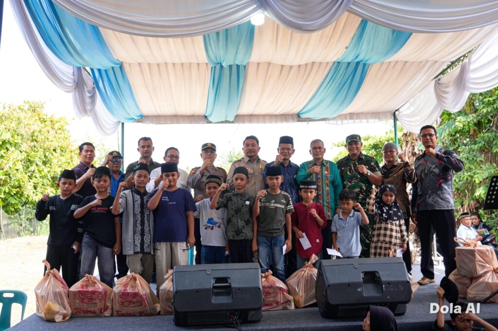 Galian C Bantaran Sungai Ular Ditutup, Bupati Deli Serdang dan Forkopimda Apresiasi PMPKKBSUSU dan Satgas Elang Biru DPP Garpu Nasdem Yang Gelar Syukuran Dan Santuni Anak Yatim