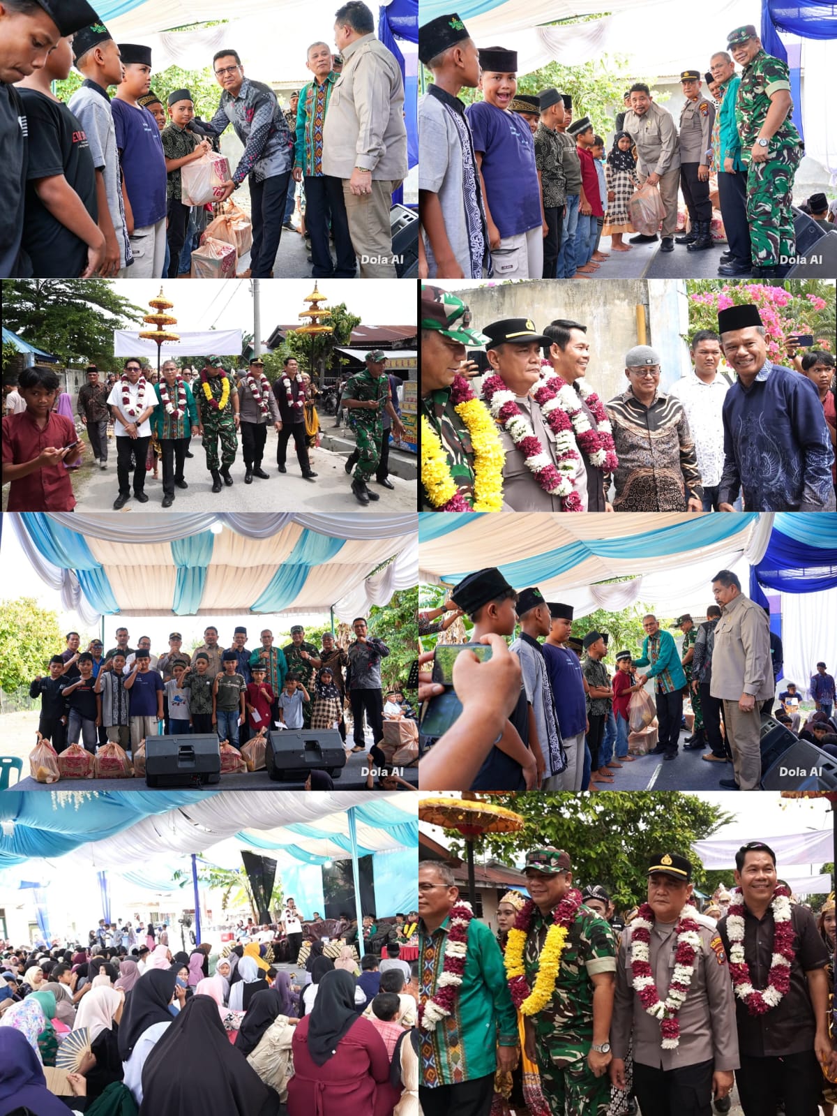 Galian C Bantaran Sungai Ular Ditutup, Bupati Deli Serdang dan Forkopimda Apresiasi PMPKKBSUSU dan Satgas Elang Biru DPP Garpu Nasdem Yang Gelar Syukuran Dan Santuni Anak Yatim