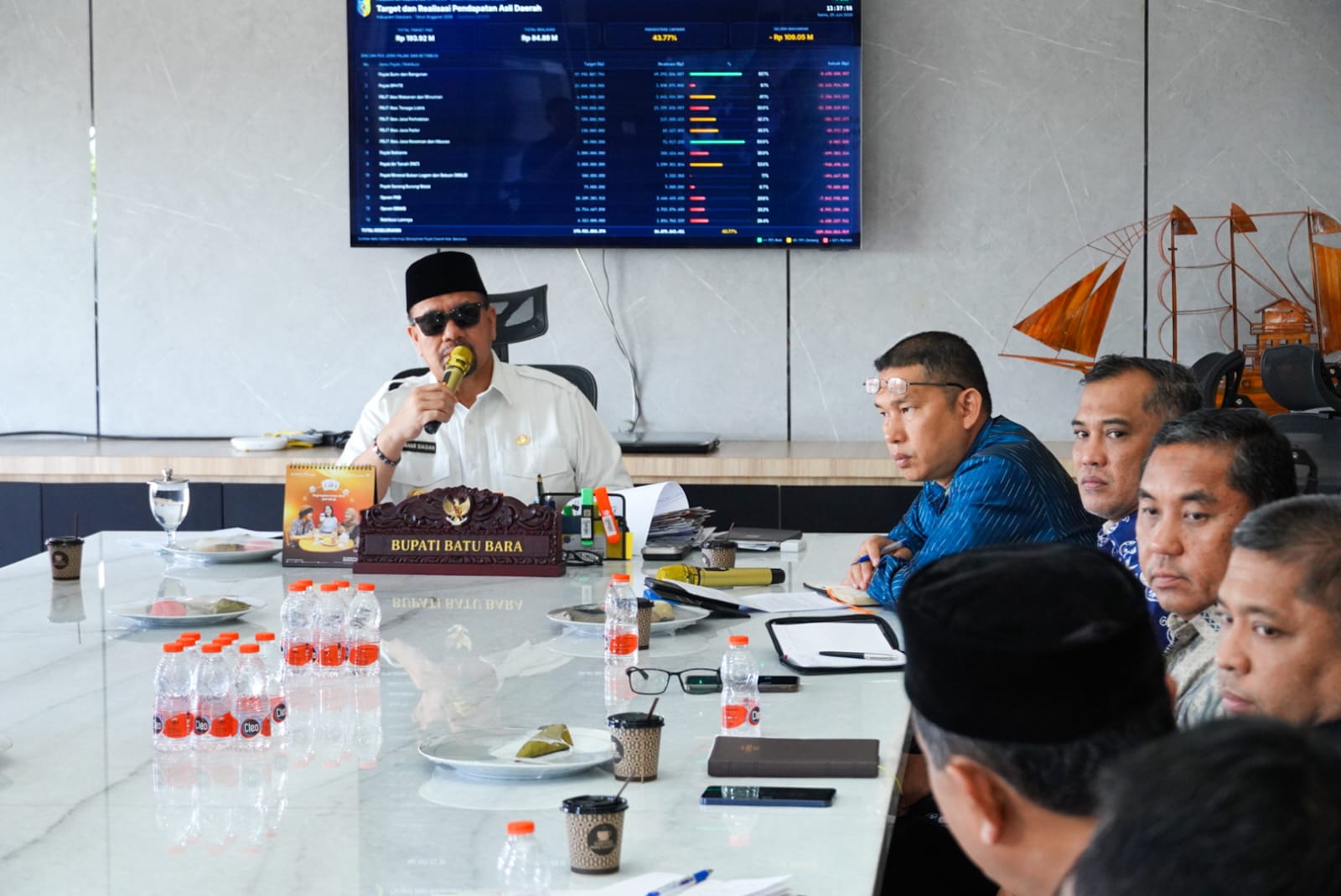 Dorong Ketersediaan Air Bersih, Bupati Baharuddin Buka Jalan Investasi SPAM untuk Batu Bara