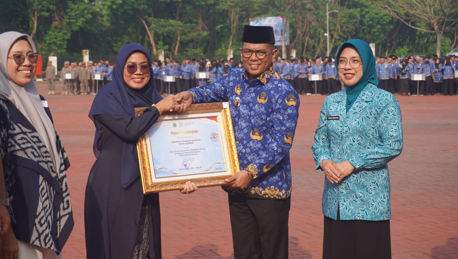 Peringati HARGANAS Ke-33, Gubernur Banten Pimpin Upacara dan Perkuat Kolaborasi Membangun Keluarga Berkualitas Menuju Indonesia Emas 2045