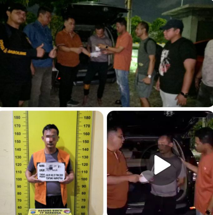 Lagi Lagi Sat Narkoba Polres Deli Serdang Gagalkan Peredaran Narkoba