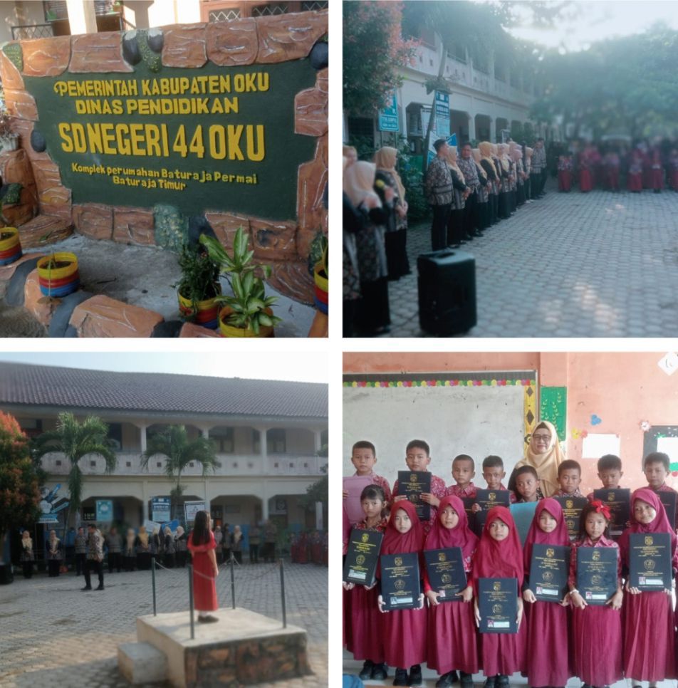 Suasana Haru dan Penuh Semangat Warnai Pembagian Rapor di SD Negeri 44 OKU