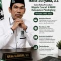 Nana Suryana, S.E. Maju Sebagai Calon Ketua Presidium MD KAHMI Pandeglang Periode 2026–2031
