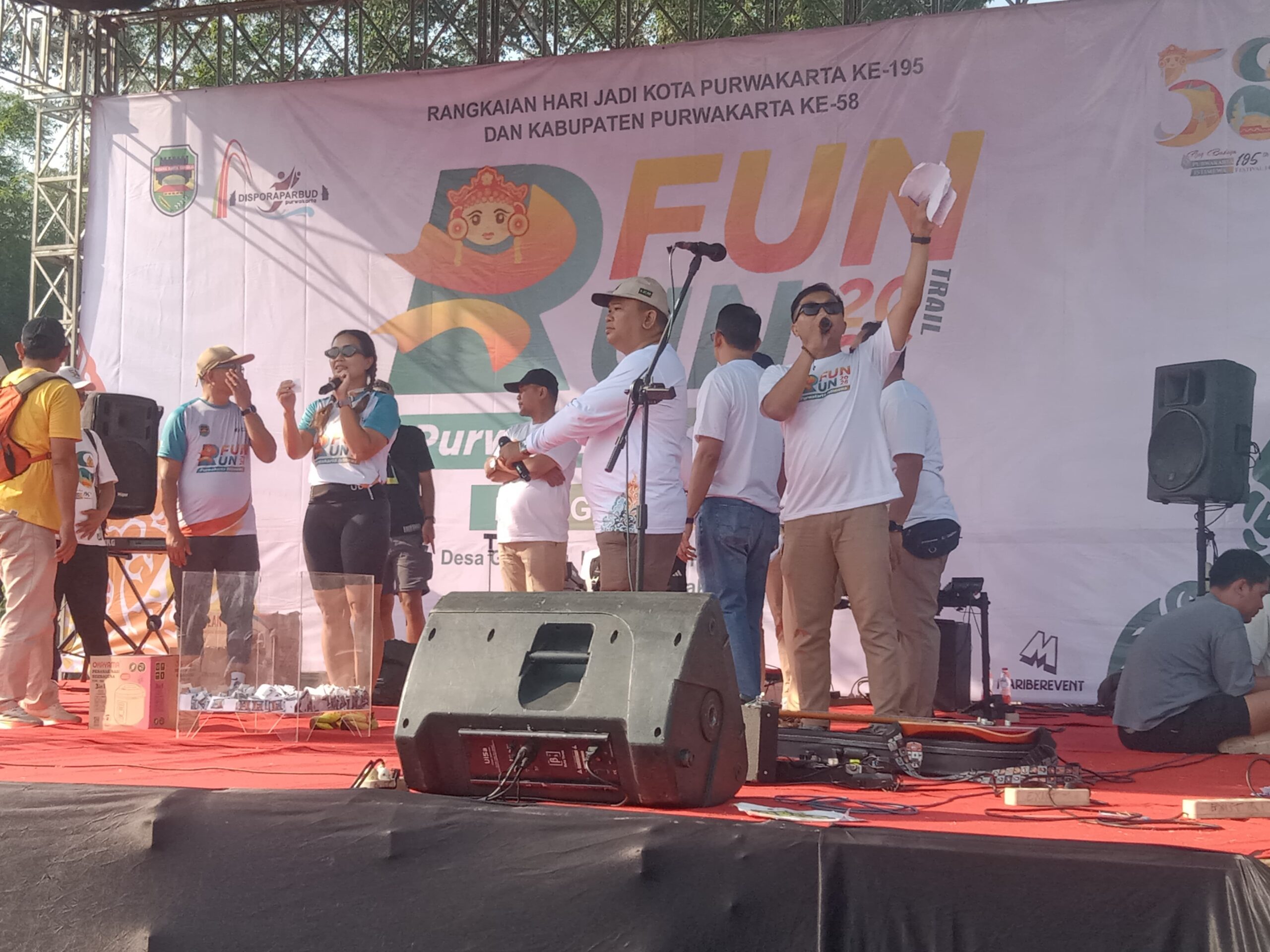 Pelaksanaan Fun Run 2026 Dalam Rangka Milangkala Purwakarta Istimewa Berjalan Lancar.