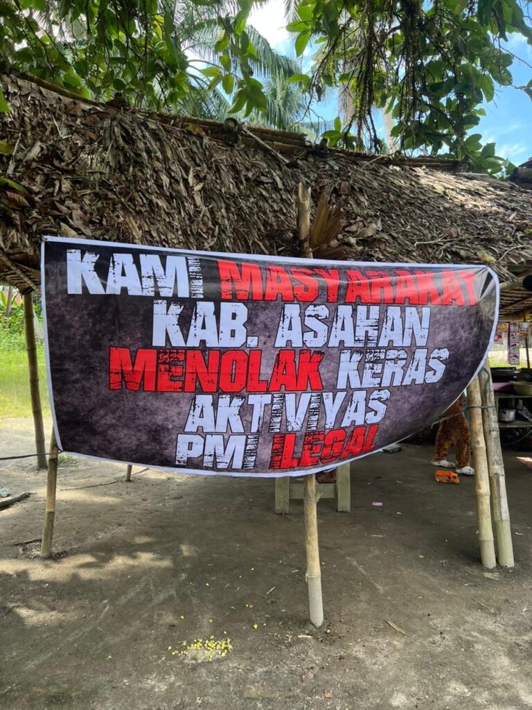 Masyarakat Kab. Asahan Menolak Aktivitas PMI (PEKERJA MIGRAN INDONESIA) Ilegal di Wilayah Mereka