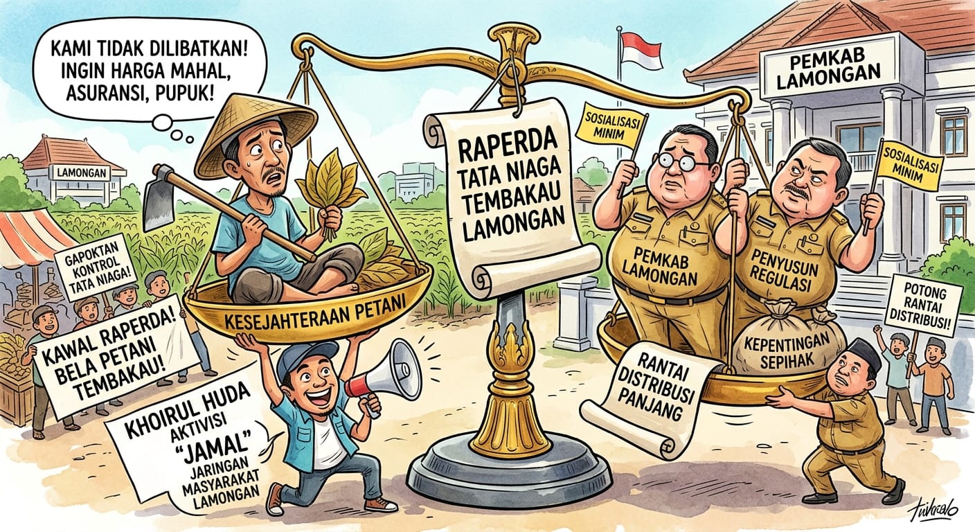 Petani Tembakau Lamongan Bersuara Tentang Rencana Pengesahan Perda