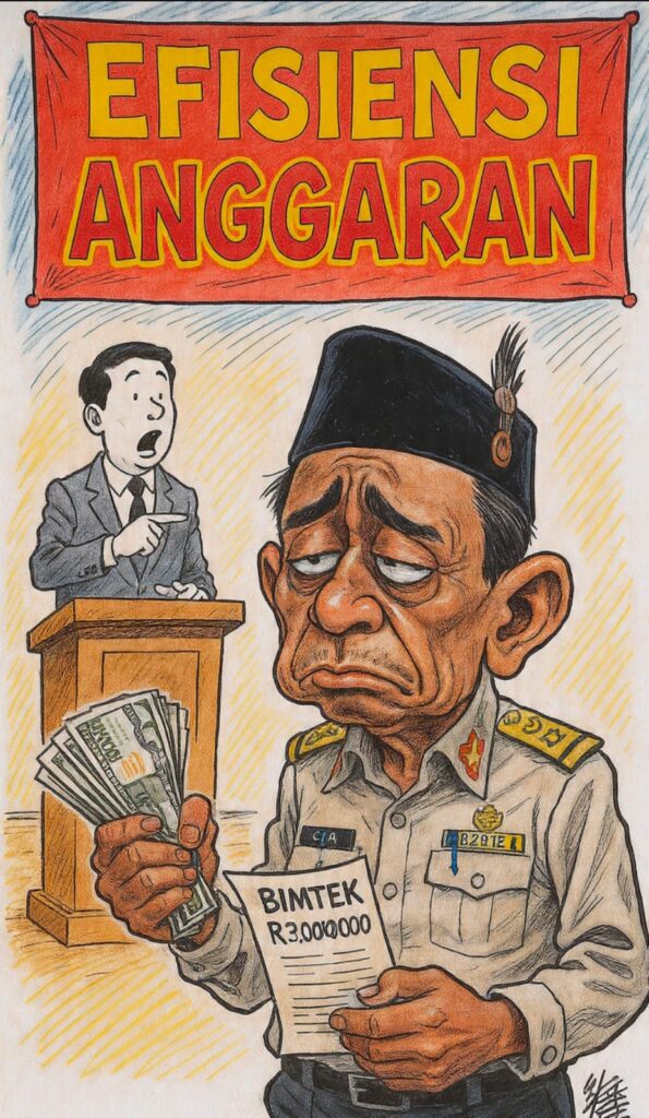 Di Tengah Seruan Efisiensi, Kades Diminta Bayar Rp3 Juta untuk Ikut Bimtek
