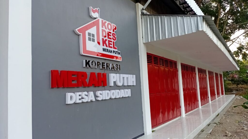KDKMP Sidodadi siap dongkrak perekonomian warga.