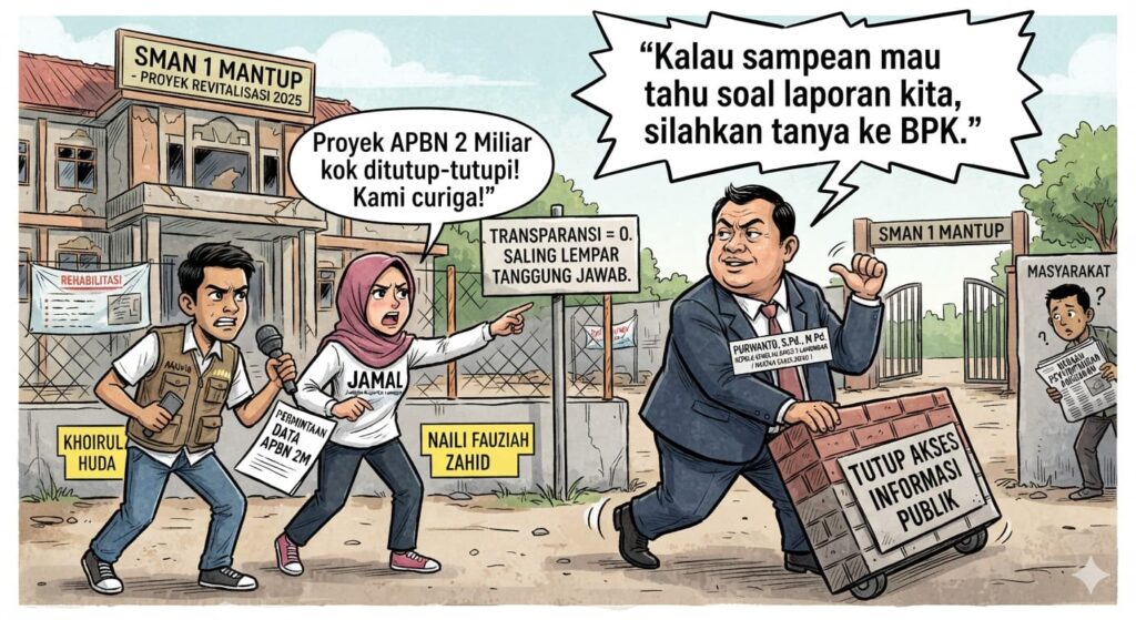 2 Miliyar (Dua Miliyar) Dana Revitalisasi Di Tutupi Kasek Purwanto Informasinya