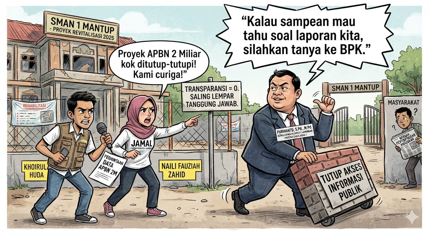 2 Miliyar (Dua Miliyar) Dana Revitalisasi Di Tutupi Kasek Purwanto Informasinya