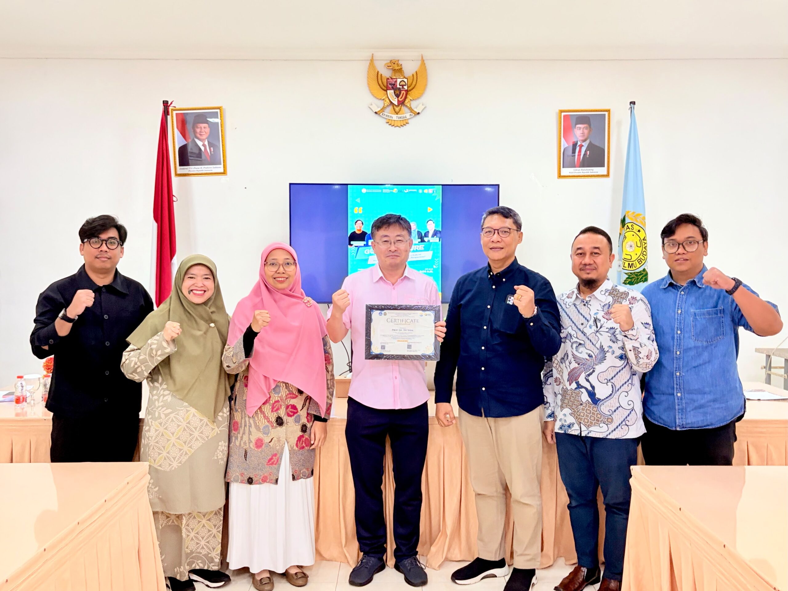 Program Studi Sastra Fakultas FIB USU Perkuat Internasionalisai Akademik Melalui Guest Lecture