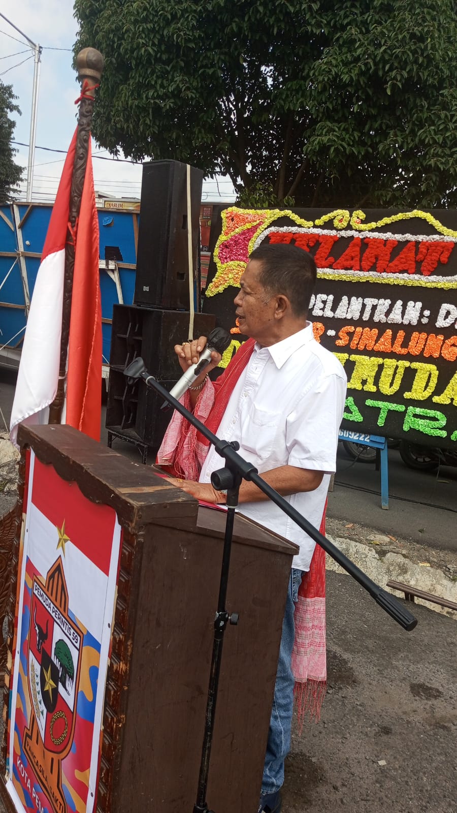Ketua DPW PP 59 H.DR (HC) Minten Saragih Lantik Ketua DPC Kota Pematang Siantar Dan Kab Simalungun:Pemuda Perintis 59 Siap Mendukung Program Pemerintah