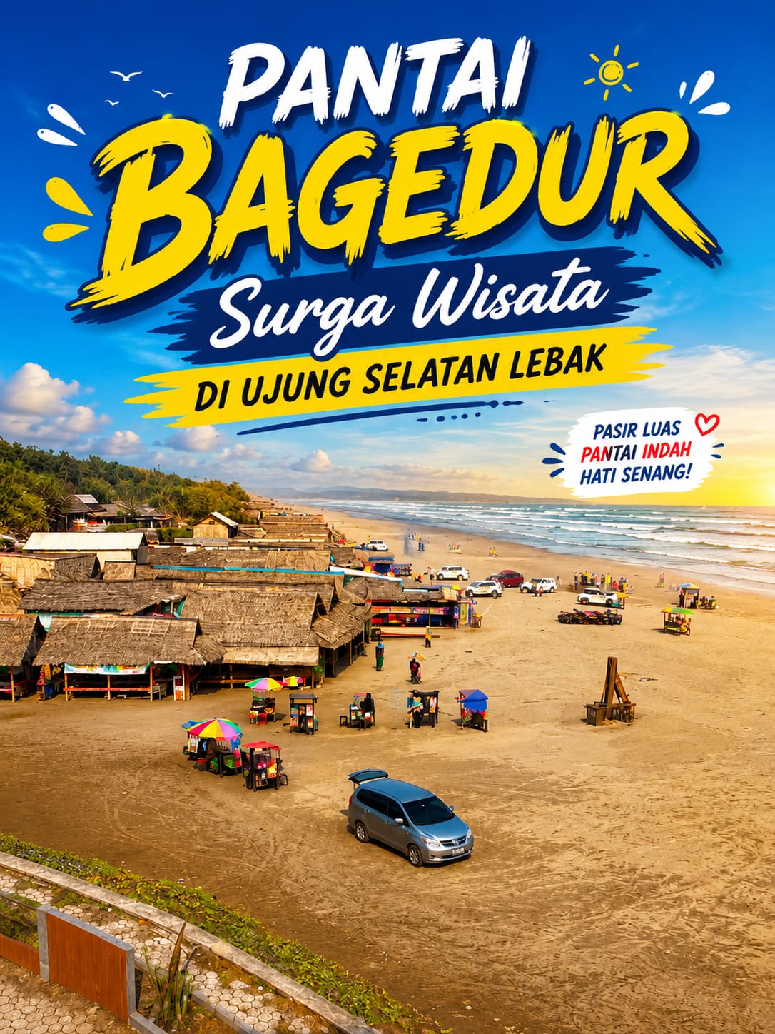 Pantai Bagedur, Surga Tersembunyi yang Memikat Hati Wisatawan di Pesisir Selatan Lebak