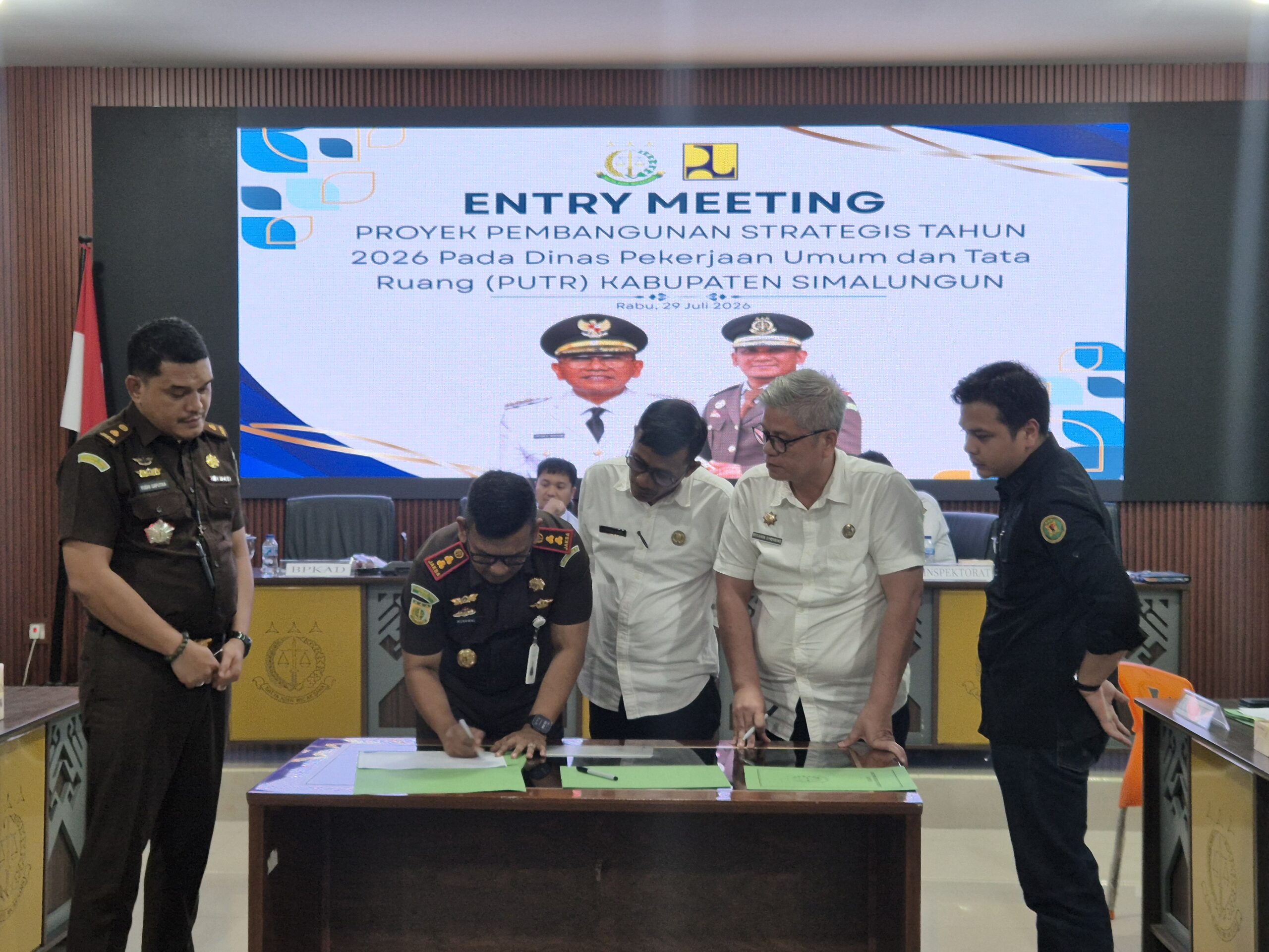 Kejari Simalungun Perkuat Pengawasan Proyek Strategis 2026, Tegaskan Pendampingan Cegah Penyimpangan