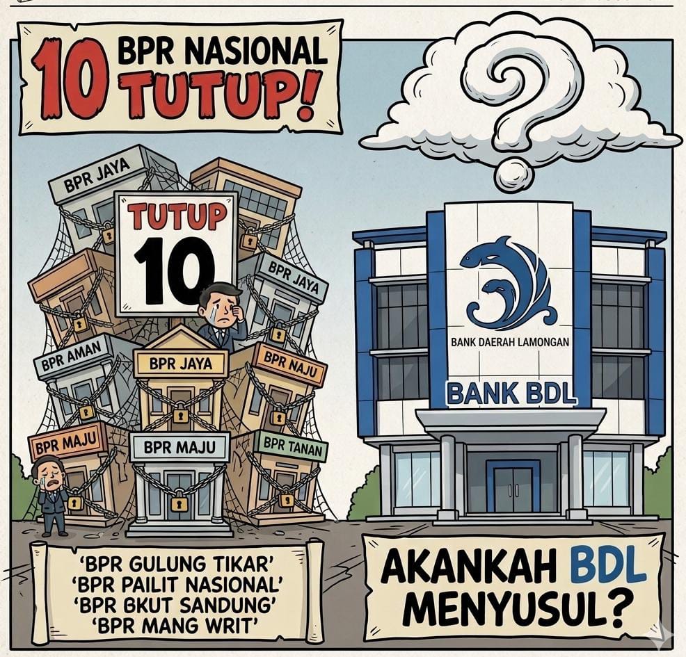 10 BPR Nasional Gulung Tikar, Akankah BDL menyusul?