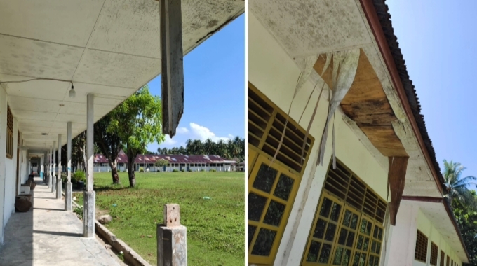 Dana BOS Capai Rp 3,3M, Sarpras di SMAN 1 Pulau Pulau Batu Dibiarkan Rusak Parah; Dana Pemeliharaan Rp 608Jt Dipertanyakan; Segera Dilaporkan!