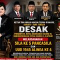 ADV. RIKHA PERMATASARI, KETUA TIM KUASA HUKUM TEGUH RIYANTO, DESAK PRESIDEN RI, KETUA MAHKAMAH AGUNG RI, KETUA KOMISI III DPR RI HABIBUROKHMAN, DAN KAPOLRI MELAKSANAKAN SILA KE-5 PANCASILA SERTA MENGIMPLEMENTASIKAN AMANAT UUD 1945 ALINEA KEEMPAT DALAM PENEGAKAN HUKUM