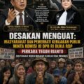 Desakan Menguat: Masyarakat dan Pemerhati Kebijakan Publik Minta Komisi III DPR RI Buka RDP Perkara Teguh Riyanto, Uji Akuntabilitas Penegakan Hukum di Sragen