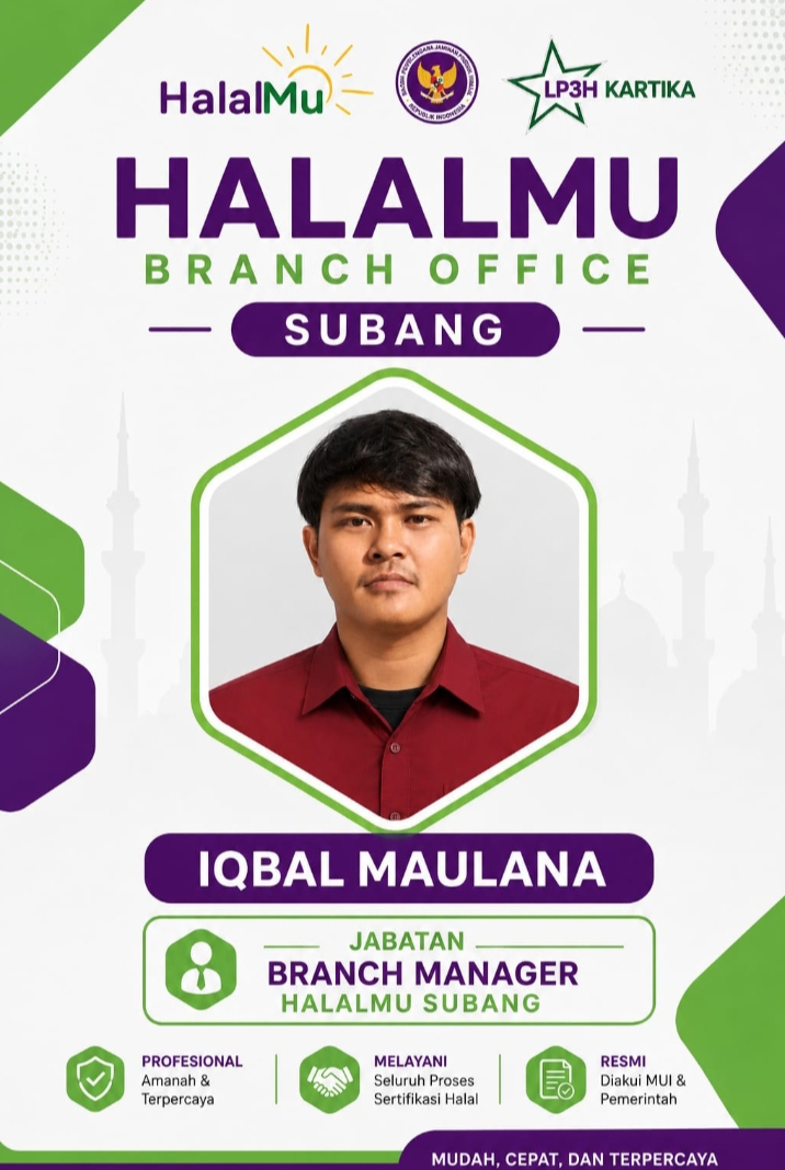 HALALMU BRANCH OFFICE SUBANG RESMI MEMBUKA LAYANAN PENDAMPINGAN SERTIFIKAT HALAL SECARA PROFESIONAL DAN BERKUALITAS