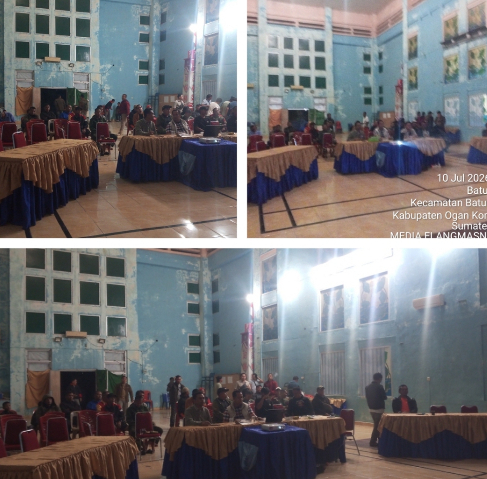 Kodim 0403/OKU Bersama Kecamatan Baturaja Timur Gelar Nobar Piala Dunia FIFA 2026, Pererat Silaturahmi TNI dan Masyarakat