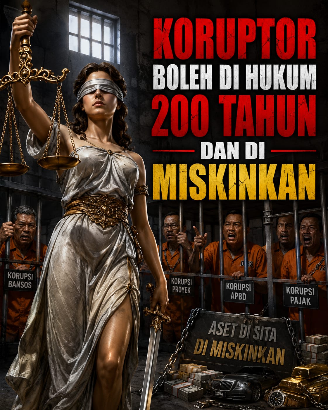 DEWAN PAKAR DPP LSM ELANG MAS Prof DR Sutan Nasomal Meminta Presiden RI Ultimatum Hukuman MATI Bagi Pejabat Negara Korupsi Dan Di MISKINKAN. Rakyat Menunggu Putusan !!!