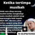 Akan Indah Pada Waktunya Ketika Kita Kena Musibah