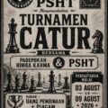 Padepokan Rimba Karma & PSHT Resmi Buka Turnamen Catur 2026, Siap Cetak Pecatur Berprestasi dan Perkuat Persaudaraan