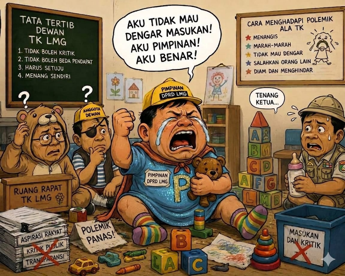 Dinilai Kekanak Kanakan DPRD Lamongan Panen Kritik Dari Warga Dan Aktivis
