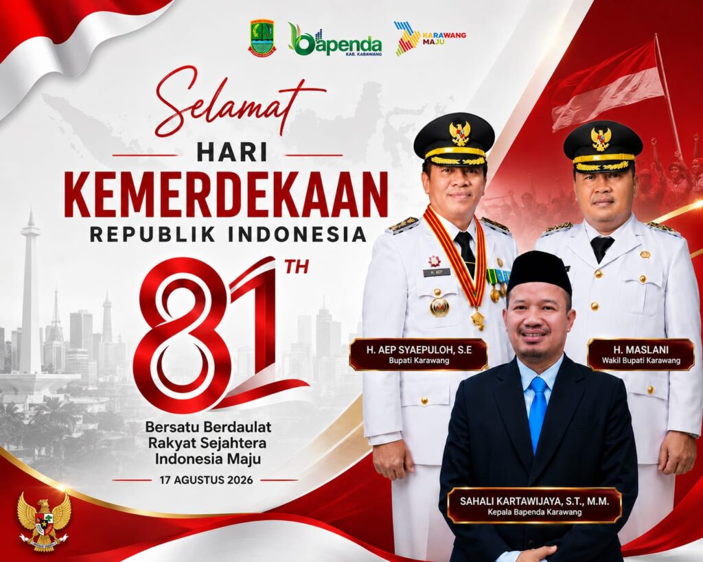 Bapenda Meningkatkan Pelayanan, Dalam Menyambut Hut Kemerdekaan RI ke-81, Bersatu, Berdaulat Rakyat Sejahtera, Indonesia Maju