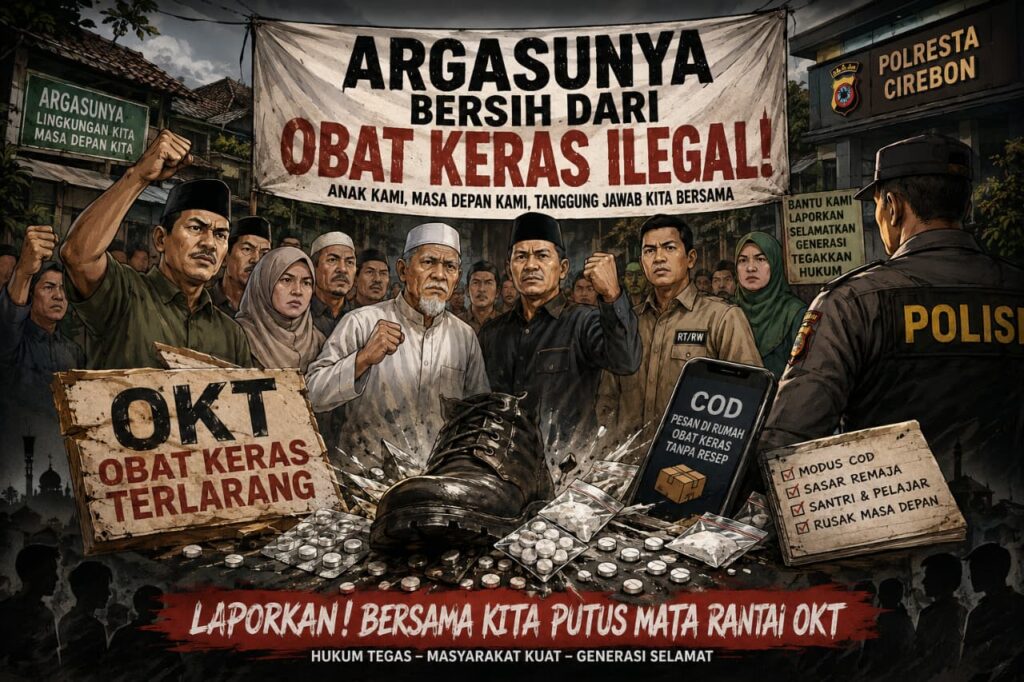 Warga dan Tokoh Masyarakat Desak Aparat Bersihkan Argasunya dari Peredaran Obat Keras Terlarang