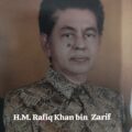 H.M  Rafiq Zarif Khan  Meninggal Dunia di RS  Moh Anwar di Usia 86 Tahun