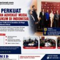DEWAN PAKAR DPP LSM ELANG MAS Prof Sutan Nasomal Dorong Pendidikan Advokat Muda, PAMID Buka Program Rumah Hukum