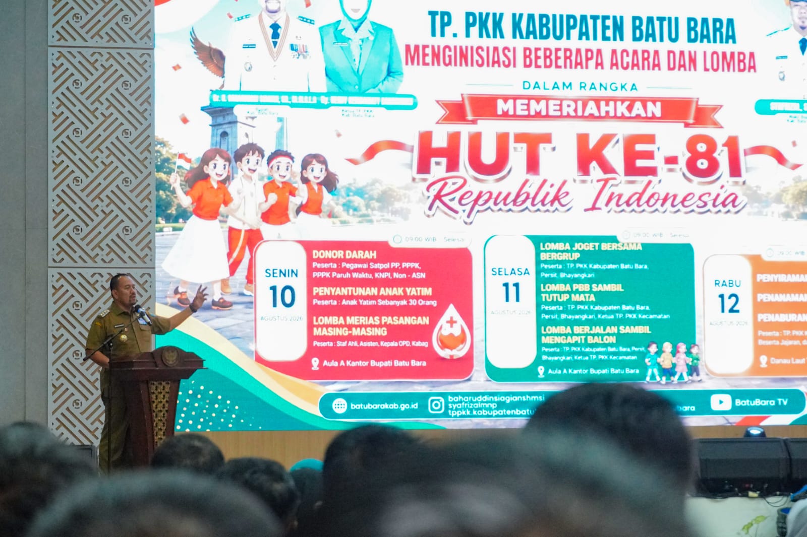 Bukan Sekadar Seremoni, Bupati Batu Bara Dorong Semangat Kebersamaan di HUT ke-81 RI