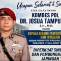 Ucapan Selamat: Kombes Pol Dr. Josua Tampubolon Dilantik Jabatan Strategis Bnnp Sumut, Diperkuat Sinergi Dan Pembongkaran Jaringan.