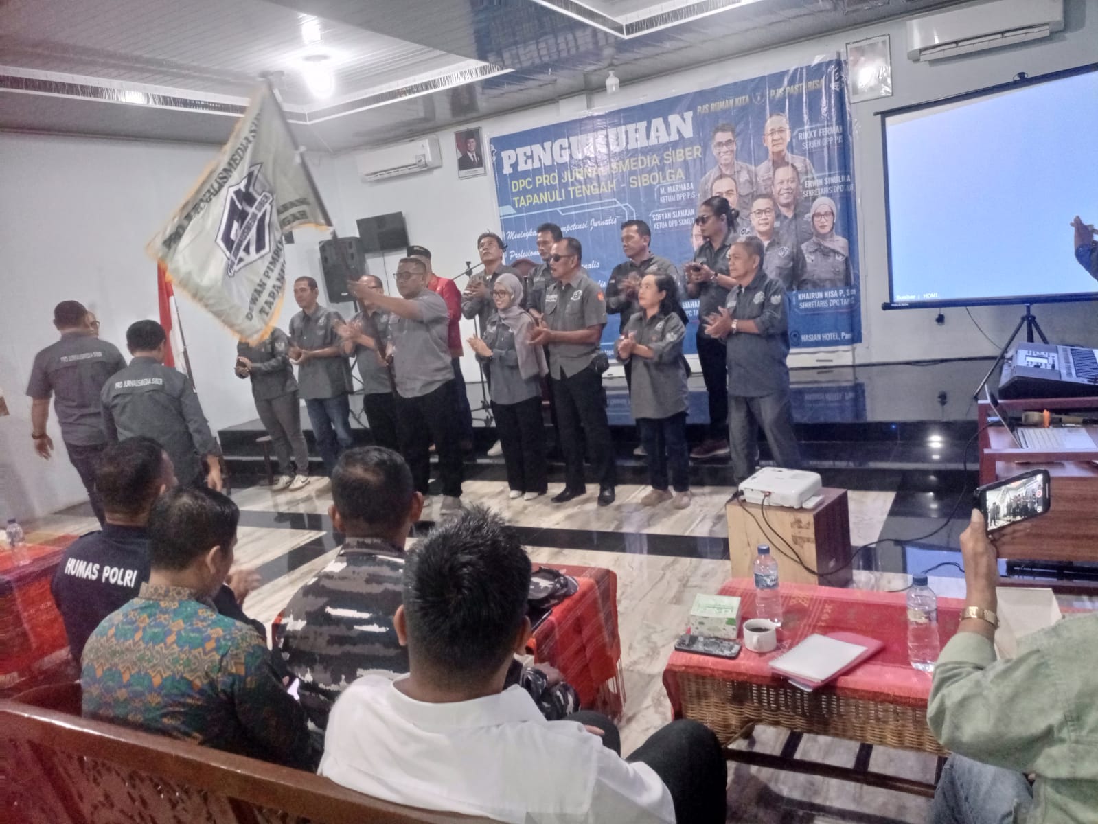 PENGURUS PRO JURNALIS SIBER TAPANULI TENGAH- SIBOLGA RESMI DIKUKUHKAN