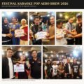 Festival Karaoke Pop Aero Brew 2026 Pecah! 15 Finalis Tampil Memukau, Dira Samosir Raih Juara 1