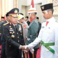Kapolda Banten Hadiri Pengukuhan Paskibraka dan Pasukan 45 Provinsi Banten 2026