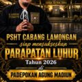 Ketua Cabang PSHT Lamongan Ajak Seluruh Saudara Nyawiji Di Bawah Kepemimpinan Ketum Dr Ir Muhammad Taufik SH MH Msc
